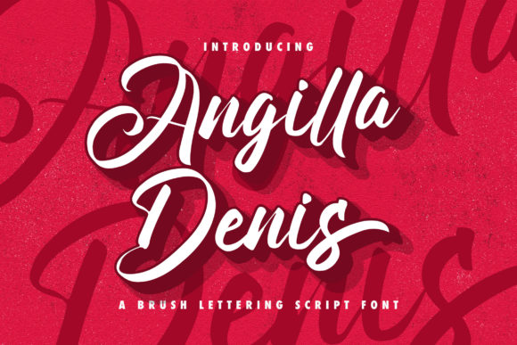 Angilla Denis: A Script Font for Modern Branding