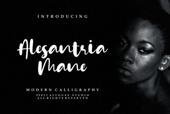 Boost Your Campaigns with Alesantria Mane Typeface