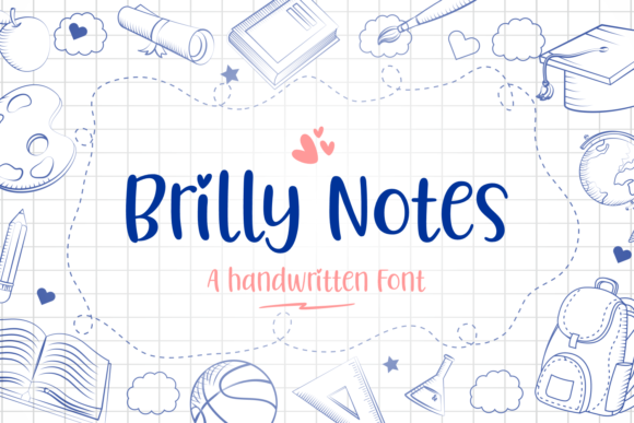 Brilly Notes: A Handwritten Font That Elevates Your Craft