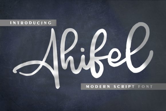 Discover Ahifel: A Script Font That Elevates Branding