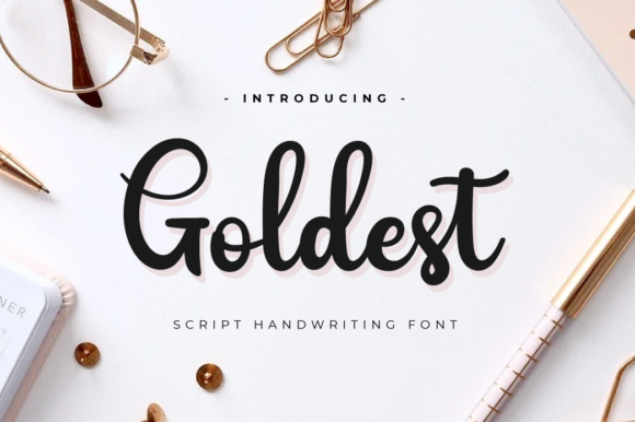 Goldest: A Timeless Handwritten Font for Web Design