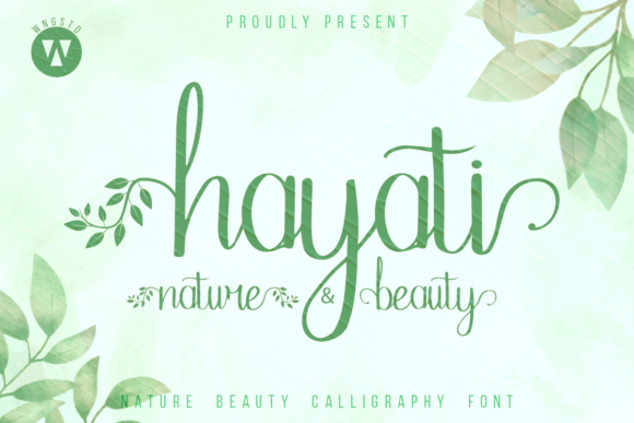 Hayati: A Charming Handwritten Font for Craft Projects