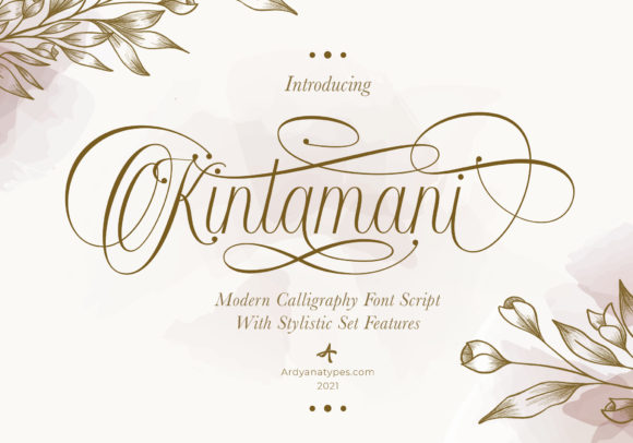 Kintamani Font for a More Romantic Brand Look