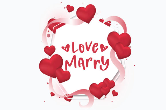 Love Marry: A Handwritten Font for Modern Campaigns