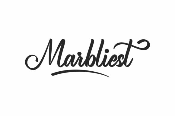 Marbliest: A Script Font for Thoughtful Typography