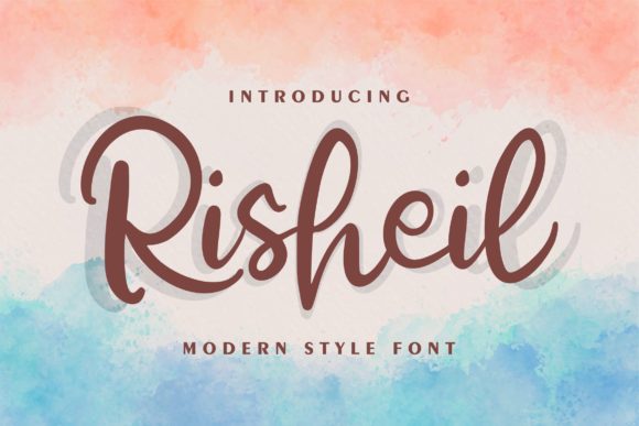 Risheil: A Sweet Handwritten Font for Digital Branding
